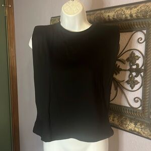 NWT Nasty Gal Womens Crop Top - black sleeveless Sz 4